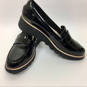 clarks collection women's sharon gracie platform loafers